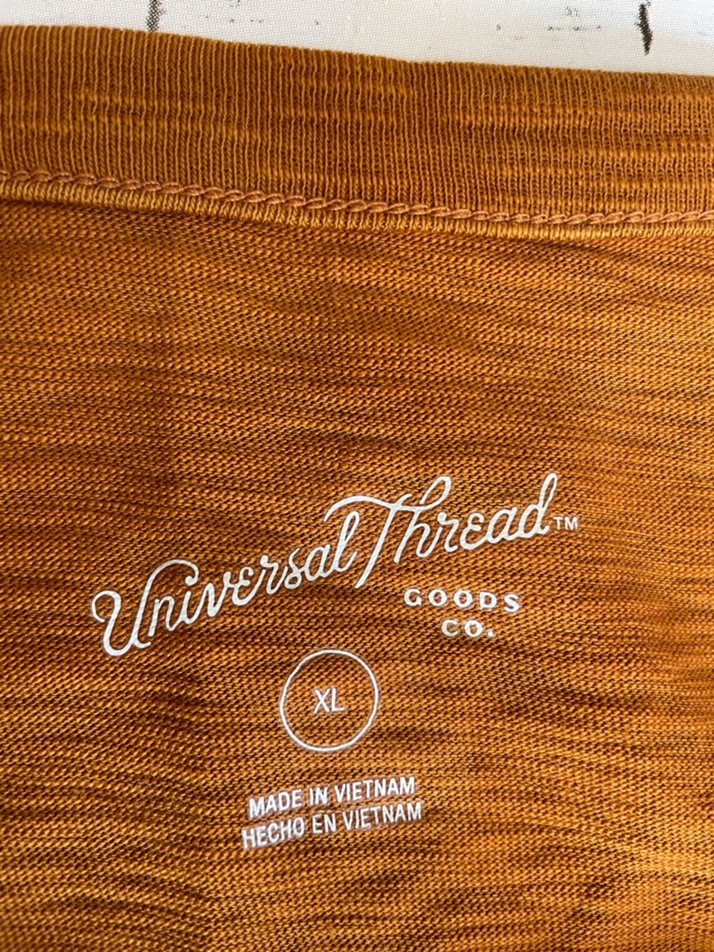 Universal Thread Cotton Rust Ruffle Tank Dress, size XL, NWT - Picture 7 of 12